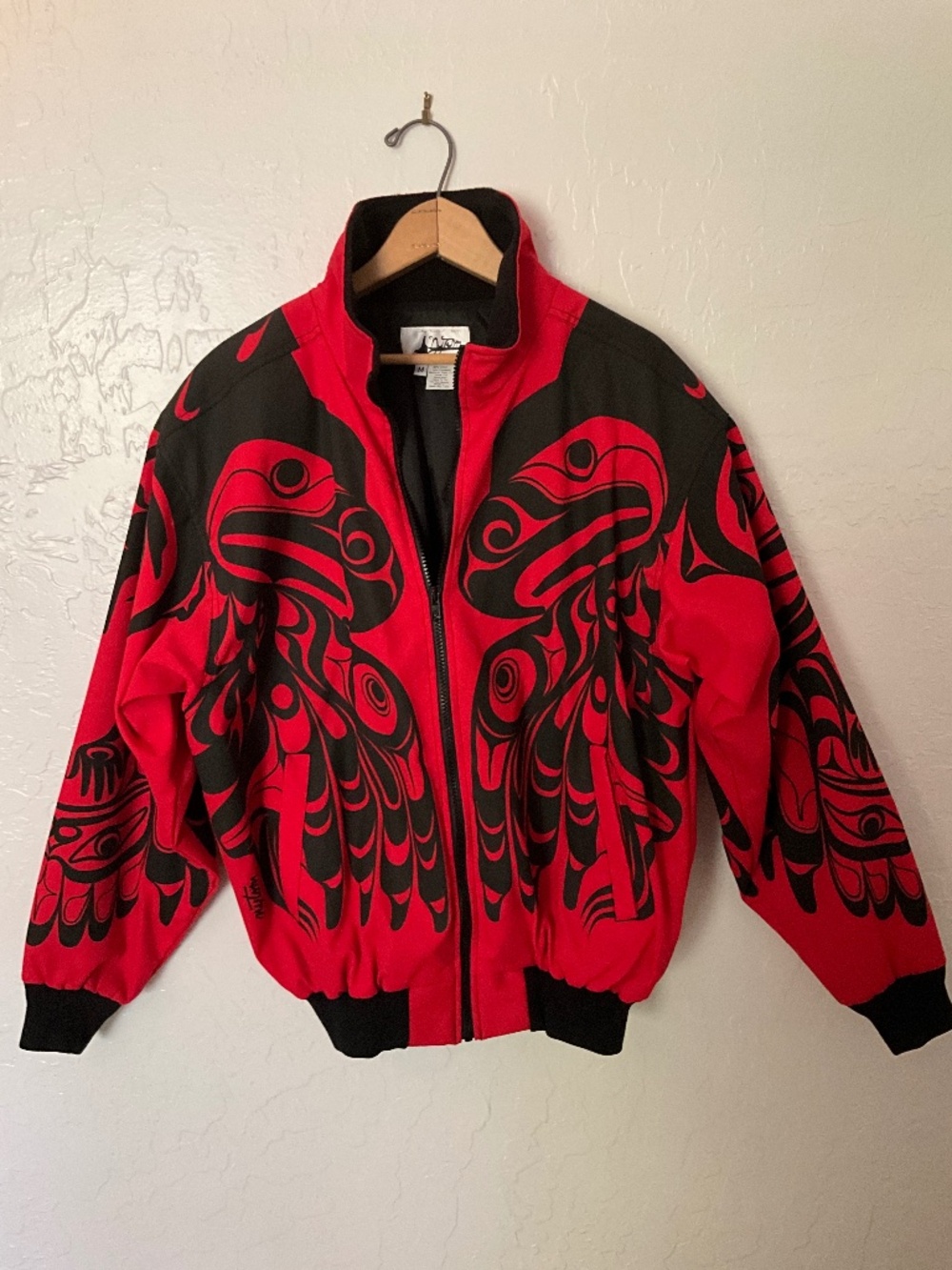 Rare Vintage Designs by Nyoman ‘Canoe Nation” Jacket - Makkah Artist John Goodwi